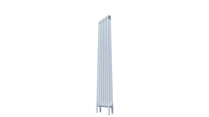 Bircham - White Vertical Column Radiator H1800mm x W341mm 3 Column