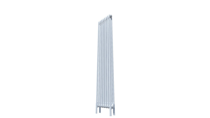 Bircham - White Vertical Column Radiator H1800mm x W386mm 3 Column