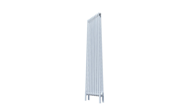 Bircham - White Vertical Column Radiator H1800mm x W431mm 3 Column