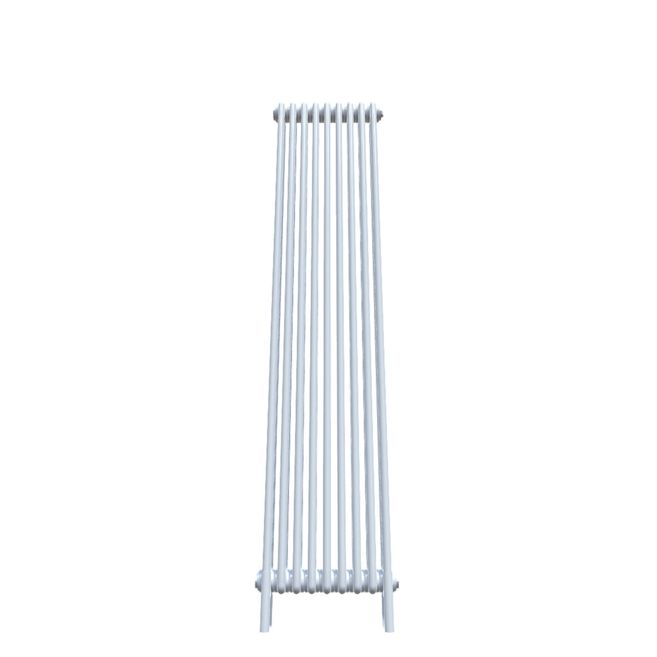 Bircham - White Vertical Column Radiator H1800mm x W431mm 3 Column - Feet Included