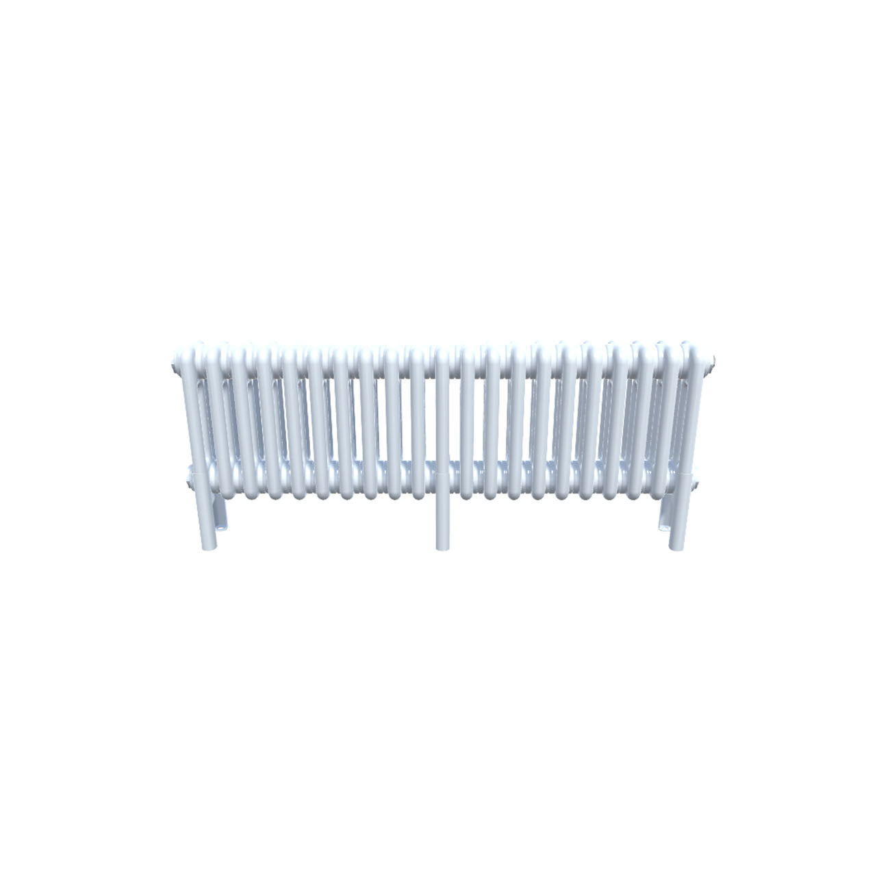 Bircham - White Column Radiator H300mm x W971mm 3 Column