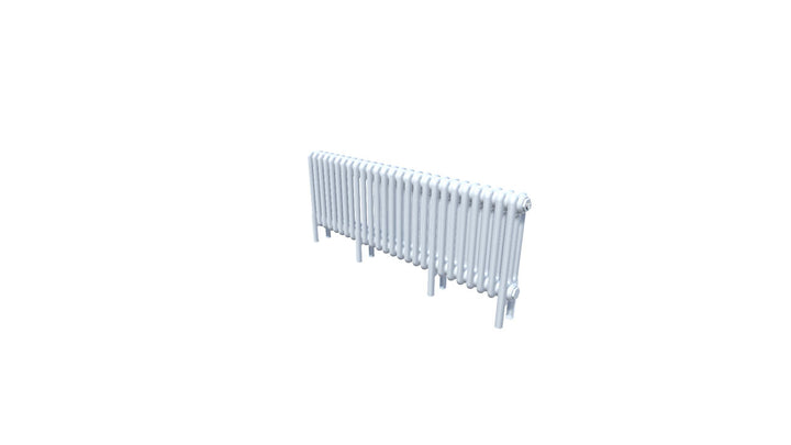 Bircham - White Column Radiator H400mm x W1196mm 3 Column