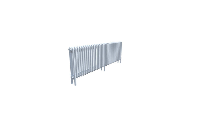 Bircham - White Column Radiator H500mm x W1601mm 3 Column