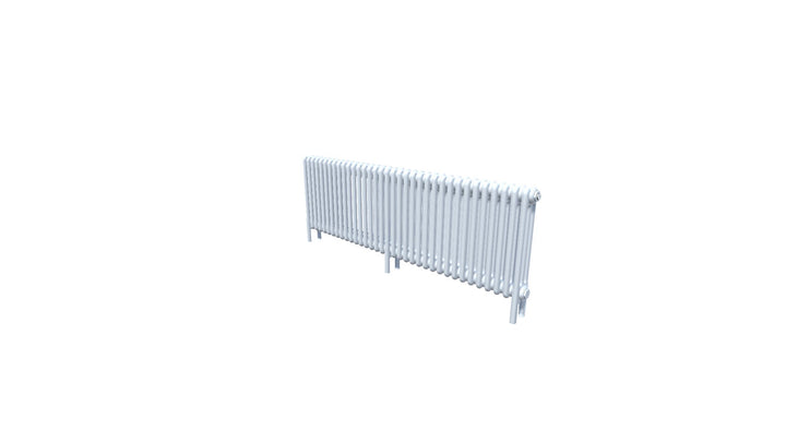 Bircham - White Column Radiator H500mm x W1601mm 3 Column