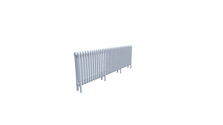 Bircham - White Column Radiator H500mm x W1646mm 3 Column
