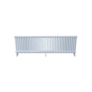 Bircham - White Column Radiator H500mm x W1691mm 3 Column - Feet Included