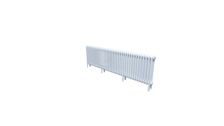 Bircham - White Column Radiator H500mm x W1826mm 3 Column