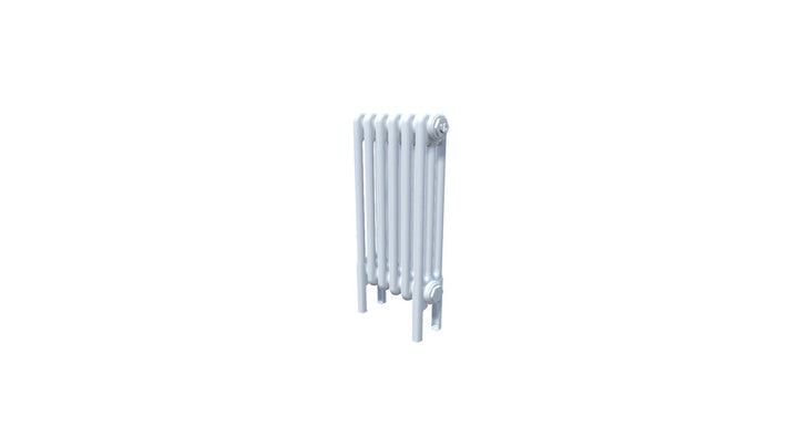 Bircham - White Column Radiator H500mm x W296mm 3 Column