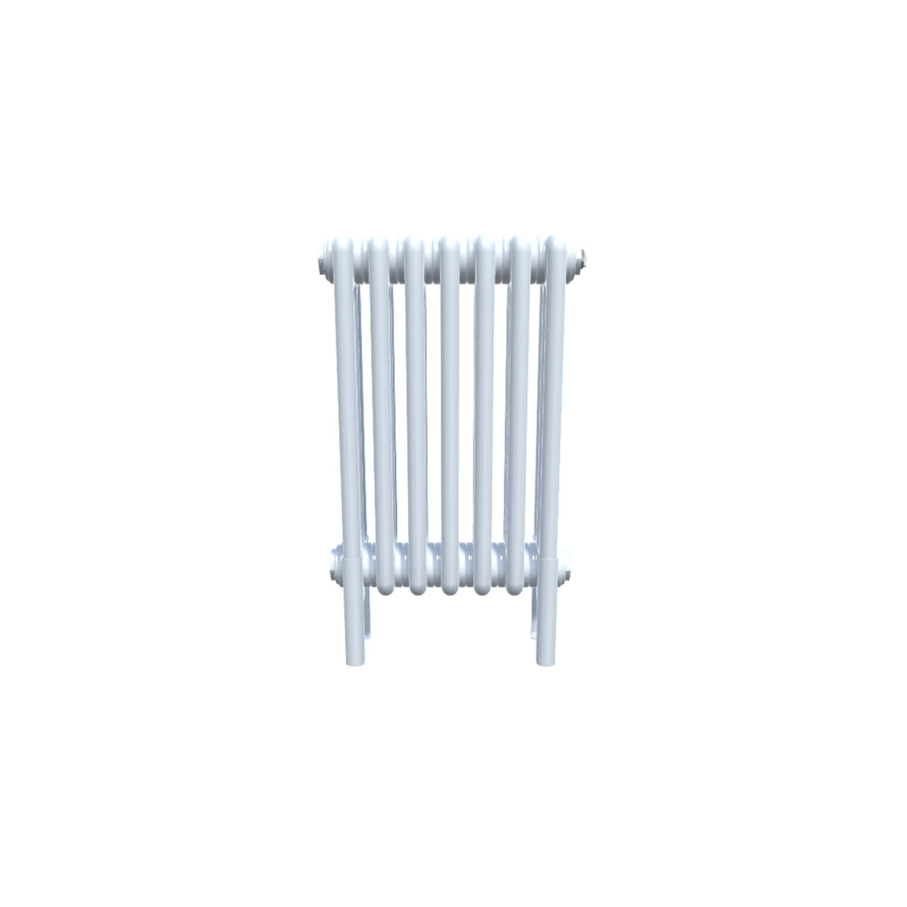Bircham - White Column Radiator H500mm x W341mm 3 Column - Feet Included