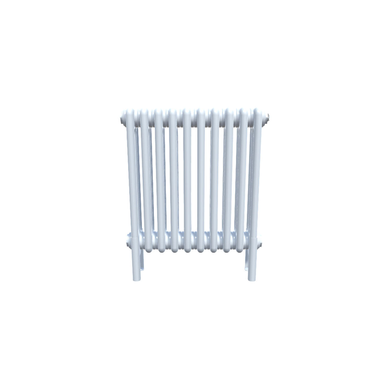 Bircham - White Column Radiator H500mm x W476mm 3 Column - Feet Included