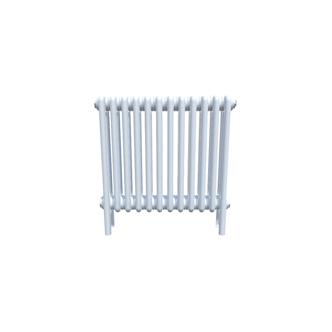 Bircham - White Column Radiator H500mm x W566mm 3 Column - Feet Included