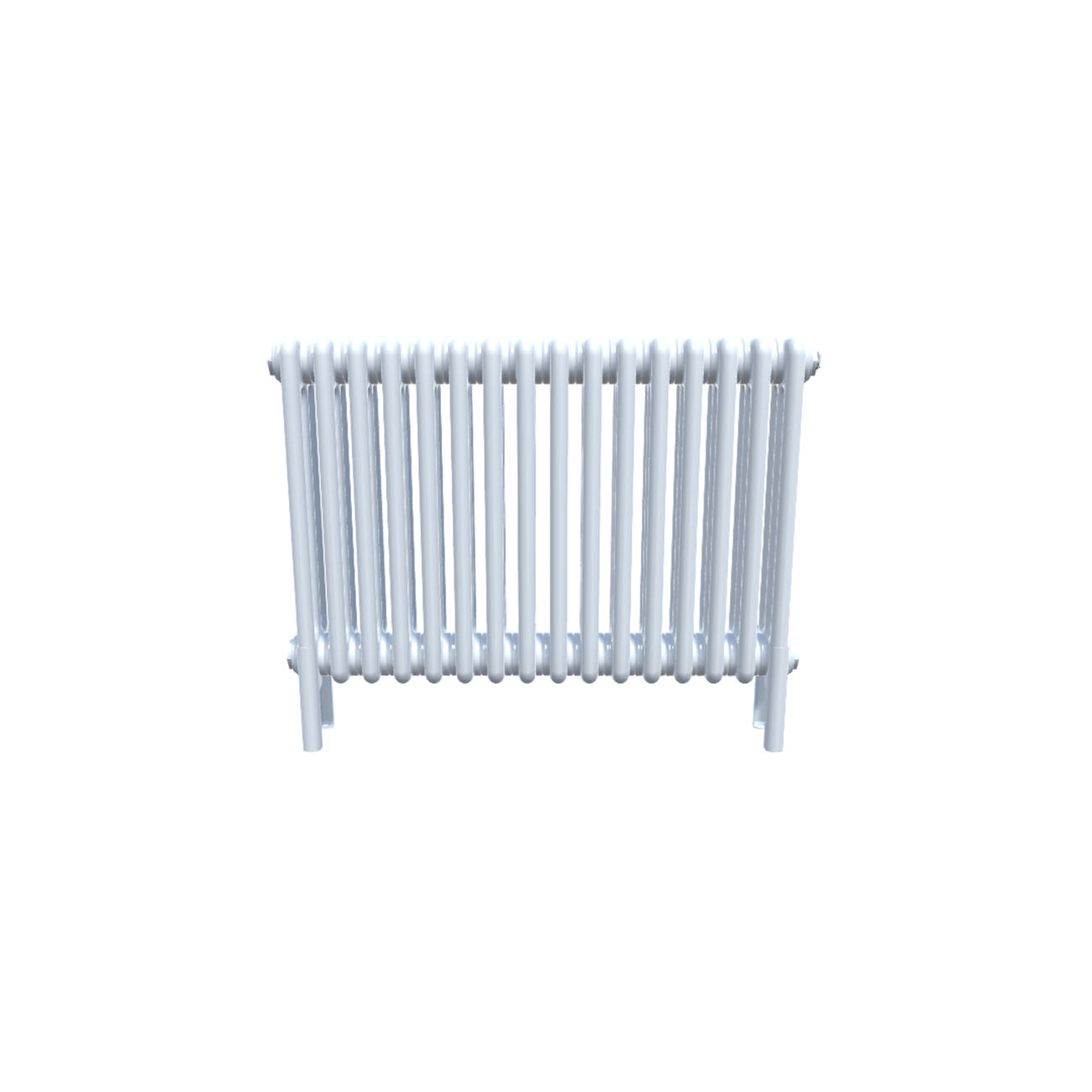 Bircham - White Column Radiator H500mm x W746mm 3 Column - Feet Included