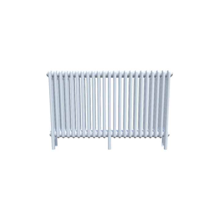 Bircham - White Column Radiator H600mm x W1061mm 3 Column - Feet Included
