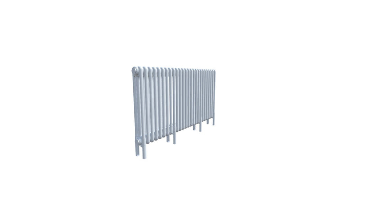 Bircham - White Column Radiator H600mm x W1196mm 3 Column