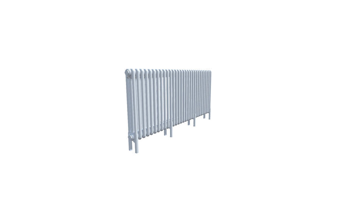 Bircham - White Column Radiator H600mm x W1376mm 3 Column