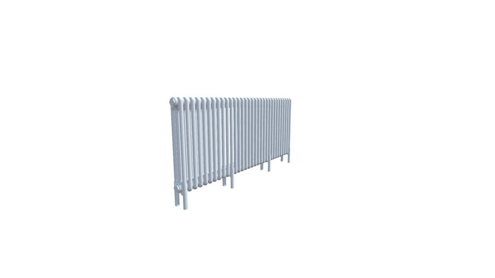 Bircham - White Column Radiator H600mm x W1466mm 3 Column
