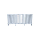 Bircham - White Column Radiator H600mm x W1466mm 3 Column - Feet Included
