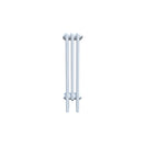 Bircham - White Column Radiator H600mm x W161mm 3 Column - Feet Included