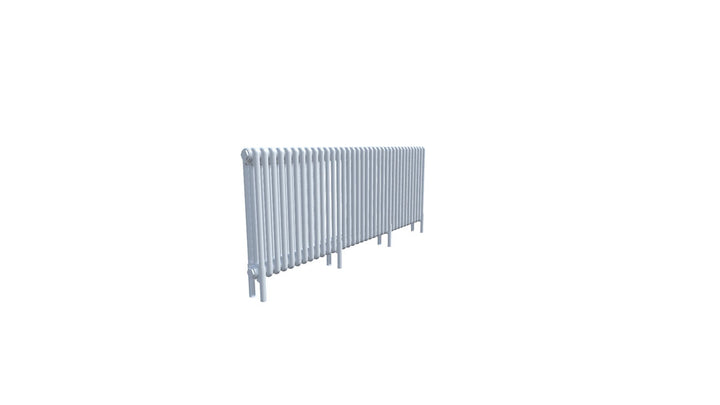 Bircham - White Column Radiator H600mm x W1646mm 3 Column