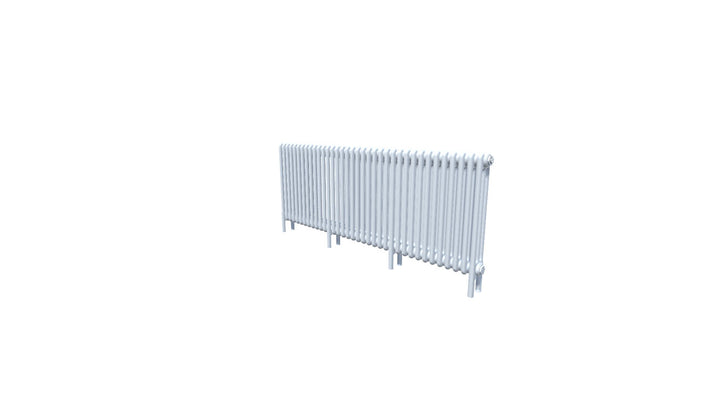 Bircham - White Column Radiator H600mm x W1646mm 3 Column