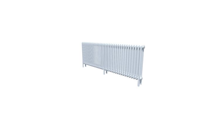 Bircham - White Column Radiator H600mm x W1691mm 3 Column
