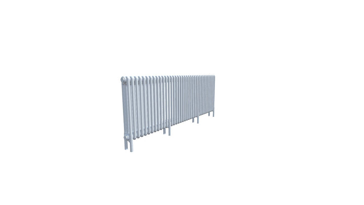 Bircham - White Column Radiator H600mm x W1736mm 3 Column