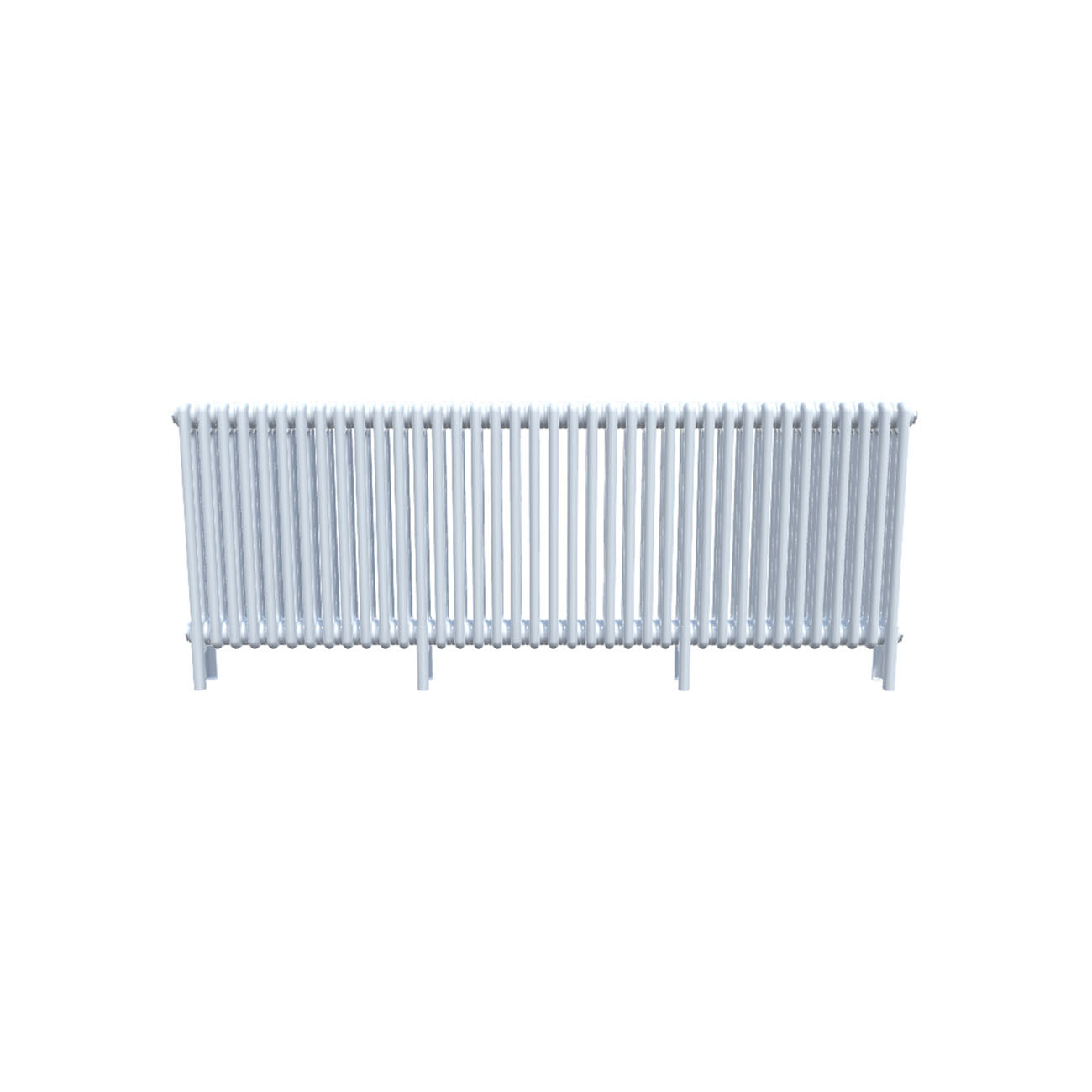 Bircham - White Column Radiator H600mm x W1736mm 3 Column