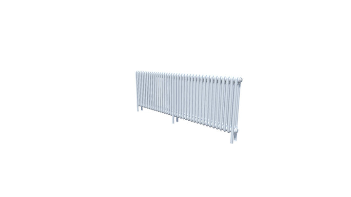 Bircham - White Column Radiator H600mm x W1781mm 3 Column