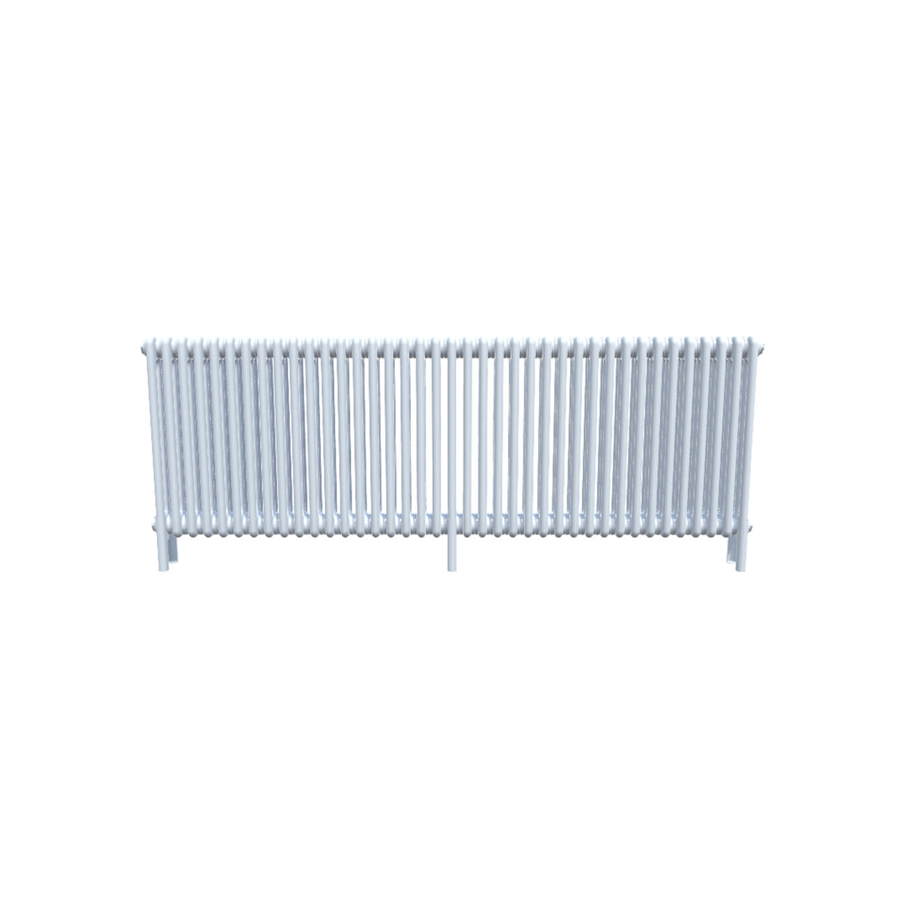 Bircham - White Column Radiator H600mm x W1781mm 3 Column