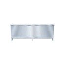 Bircham - White Column Radiator H600mm x W1781mm 3 Column - Feet Included