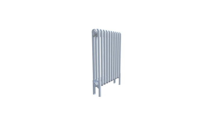 Bircham - White Column Radiator H600mm x W476mm 3 Column