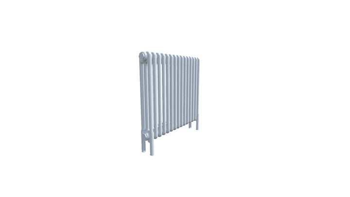 Bircham - White Column Radiator H600mm x W701mm 3 Column
