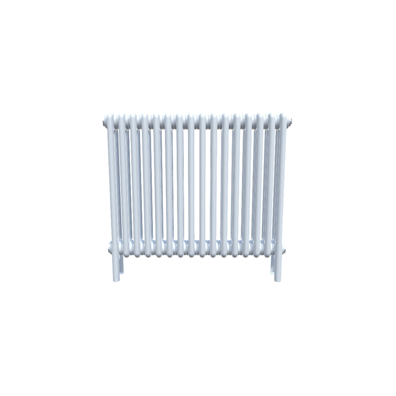 Bircham - White Column Radiator H600mm x W746mm 3 Column - Feet Included