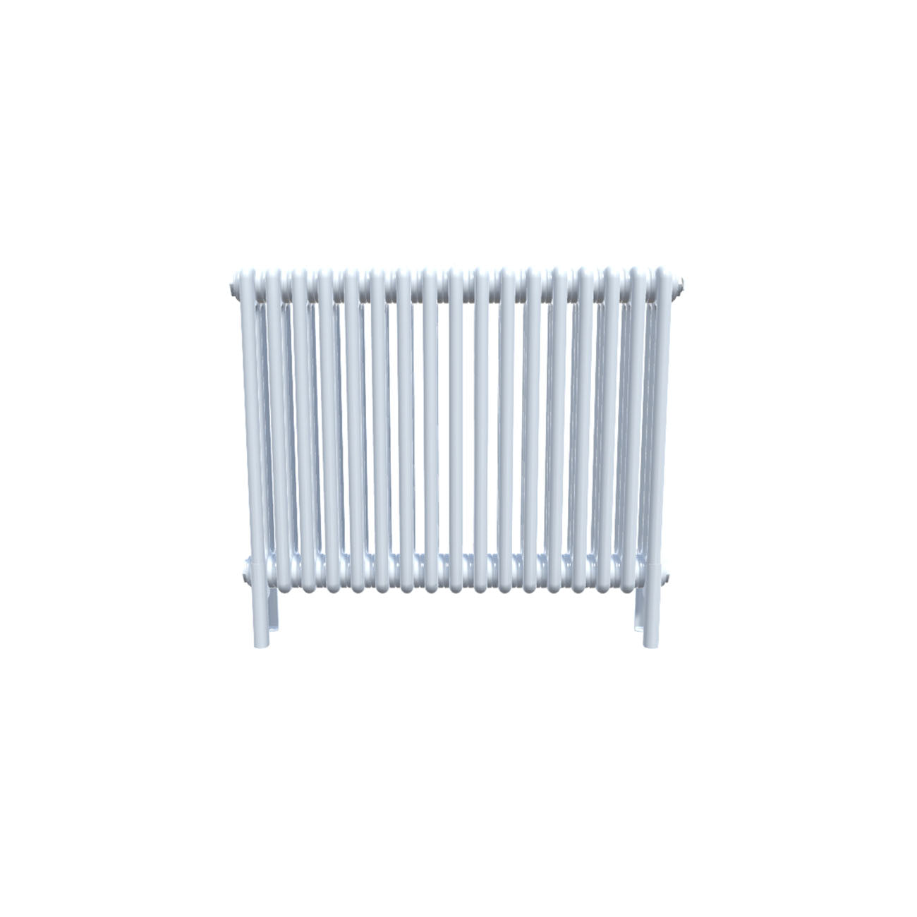 Bircham - White Column Radiator H600mm x W791mm 3 Column - Feet Included