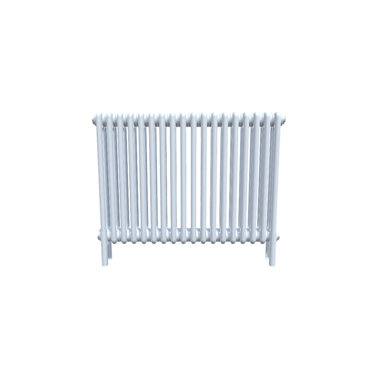 Bircham - White Column Radiator H600mm x W836mm 3 Column - Feet Included