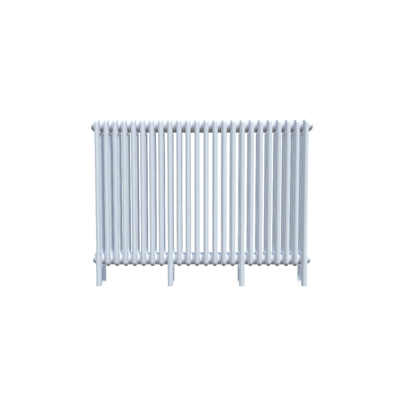 Bircham - White Column Radiator H750mm x W1106mm 3 Column - Feet Included