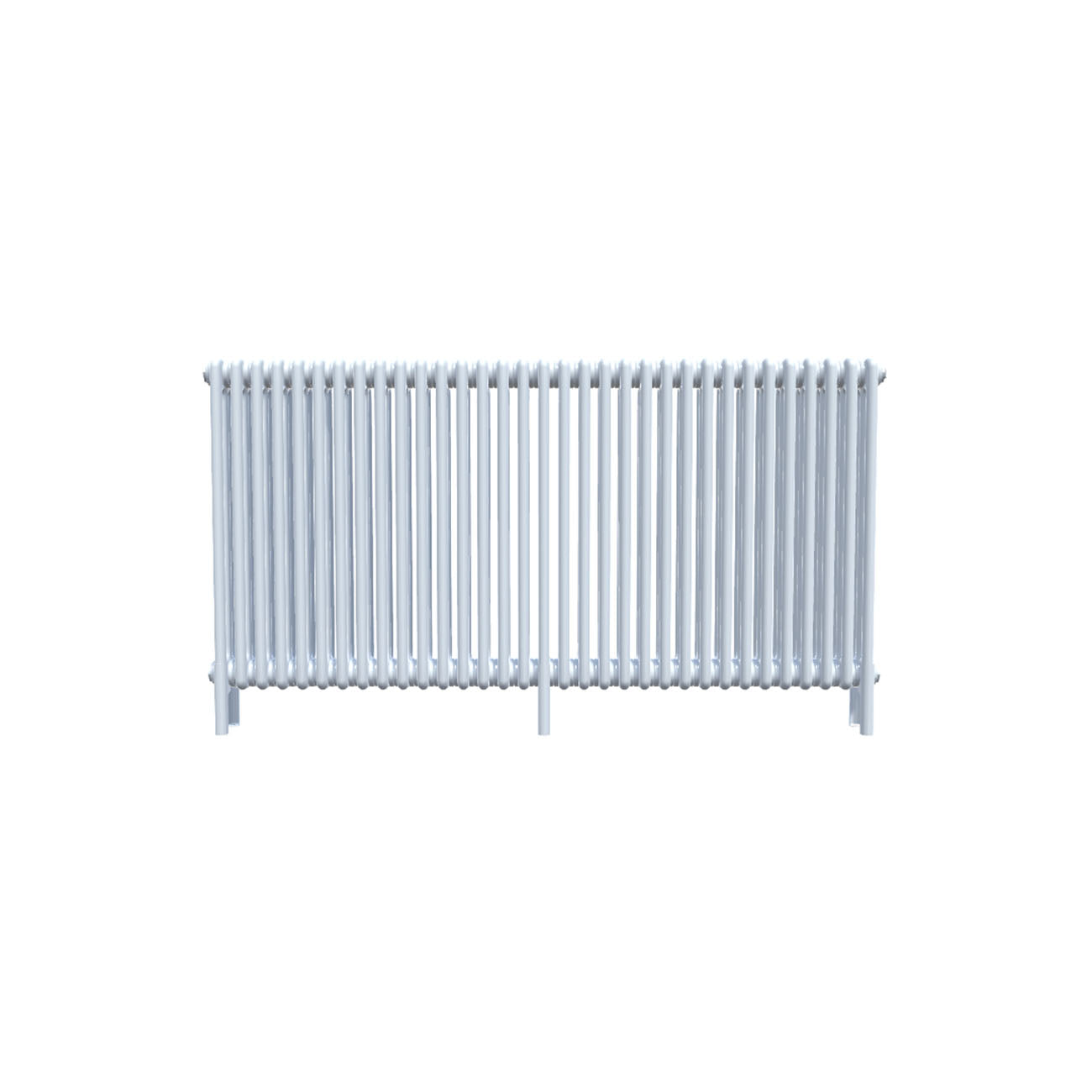 Bircham - White Column Radiator H750mm x W1511mm 3 Column - Feet Included