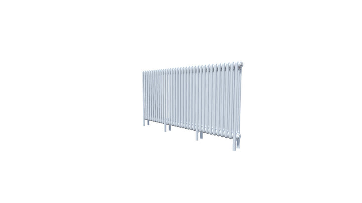 Bircham - White Column Radiator H750mm x W1556mm 3 Column