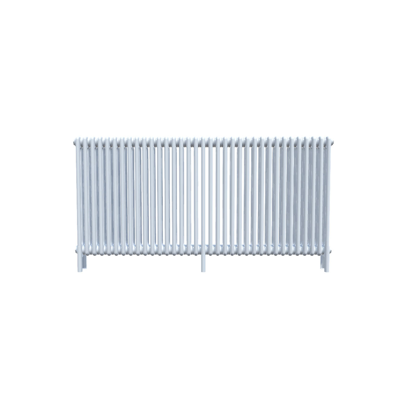 Bircham - White Column Radiator H750mm x W1601mm 3 Column - Feet Included