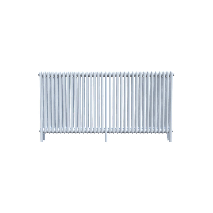 Bircham - White Column Radiator H750mm x W1601mm 3 Column - Feet Included