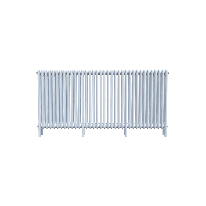 Bircham - White Column Radiator H750mm x W1646mm 3 Column - Feet Included