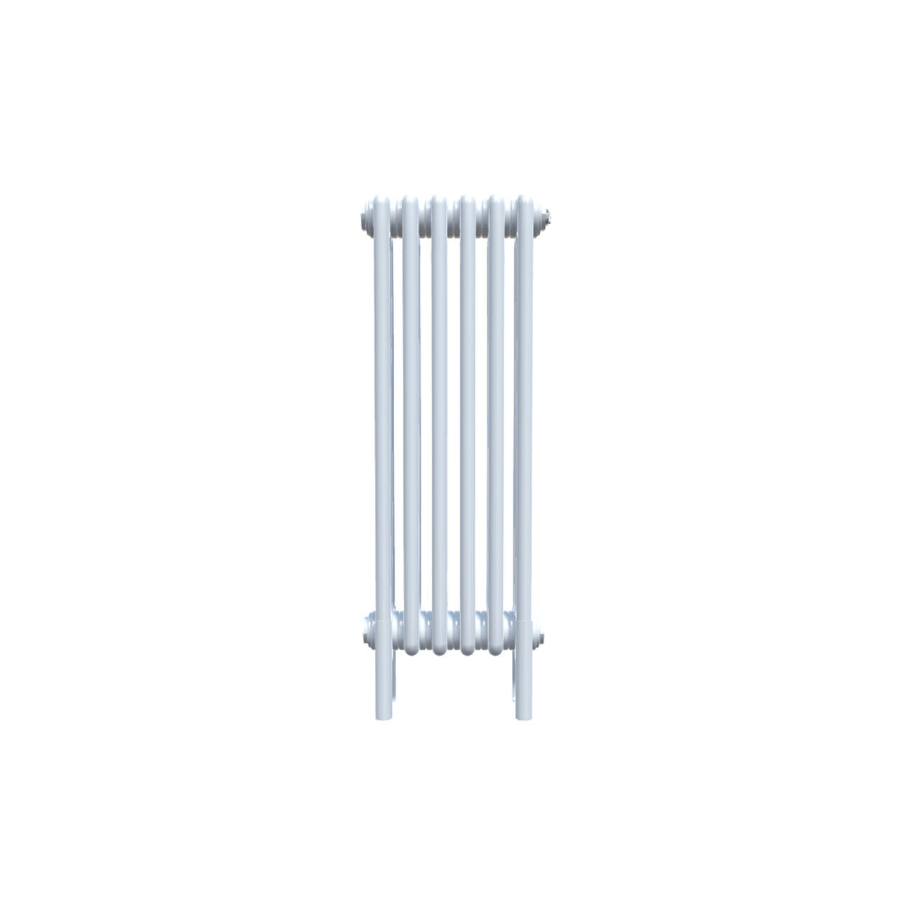 Bircham - White Column Radiator H750mm x W296mm 3 Column - Feet Included