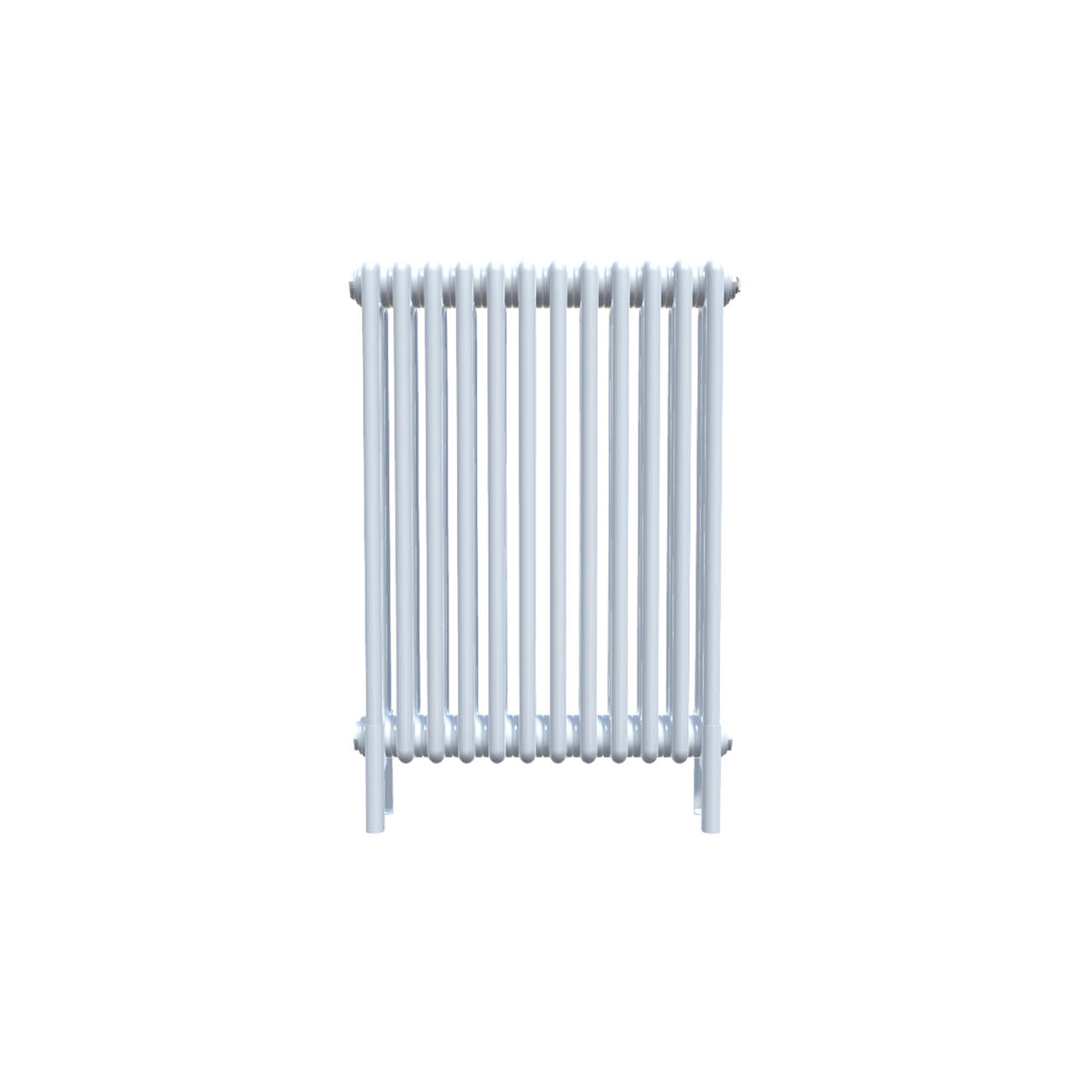 Bircham - White Column Radiator H750mm x W566mm 3 Column - Feet Included