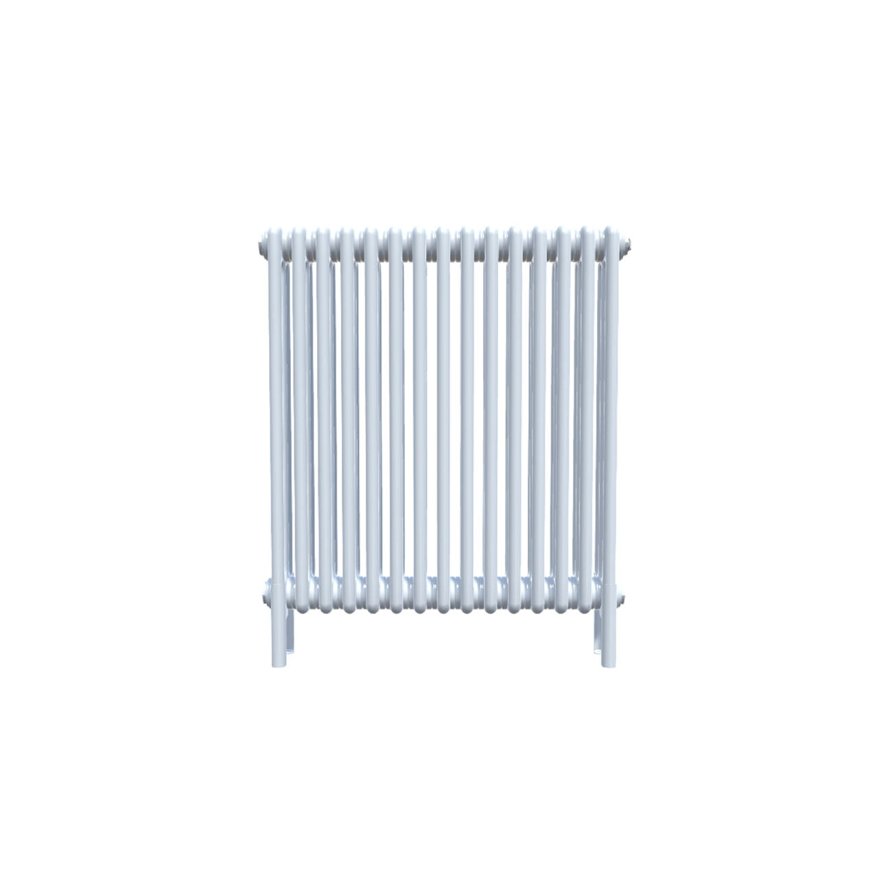 Bircham - White Column Radiator H750mm x W701mm 3 Column - Feet Included