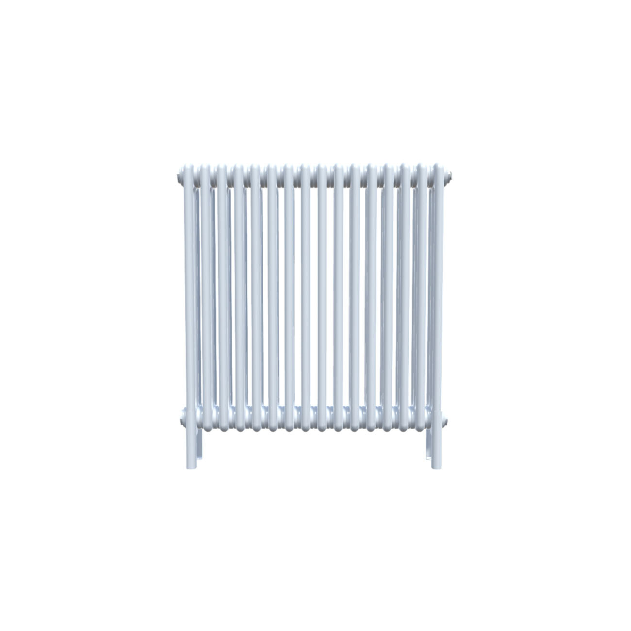 Bircham - White Column Radiator H750mm x W746mm 3 Column - Feet Included