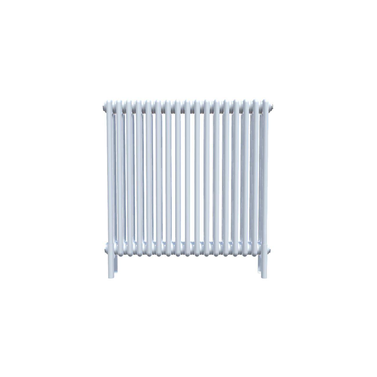 Bircham - White Column Radiator H750mm x W791mm 3 Column - Feet Included