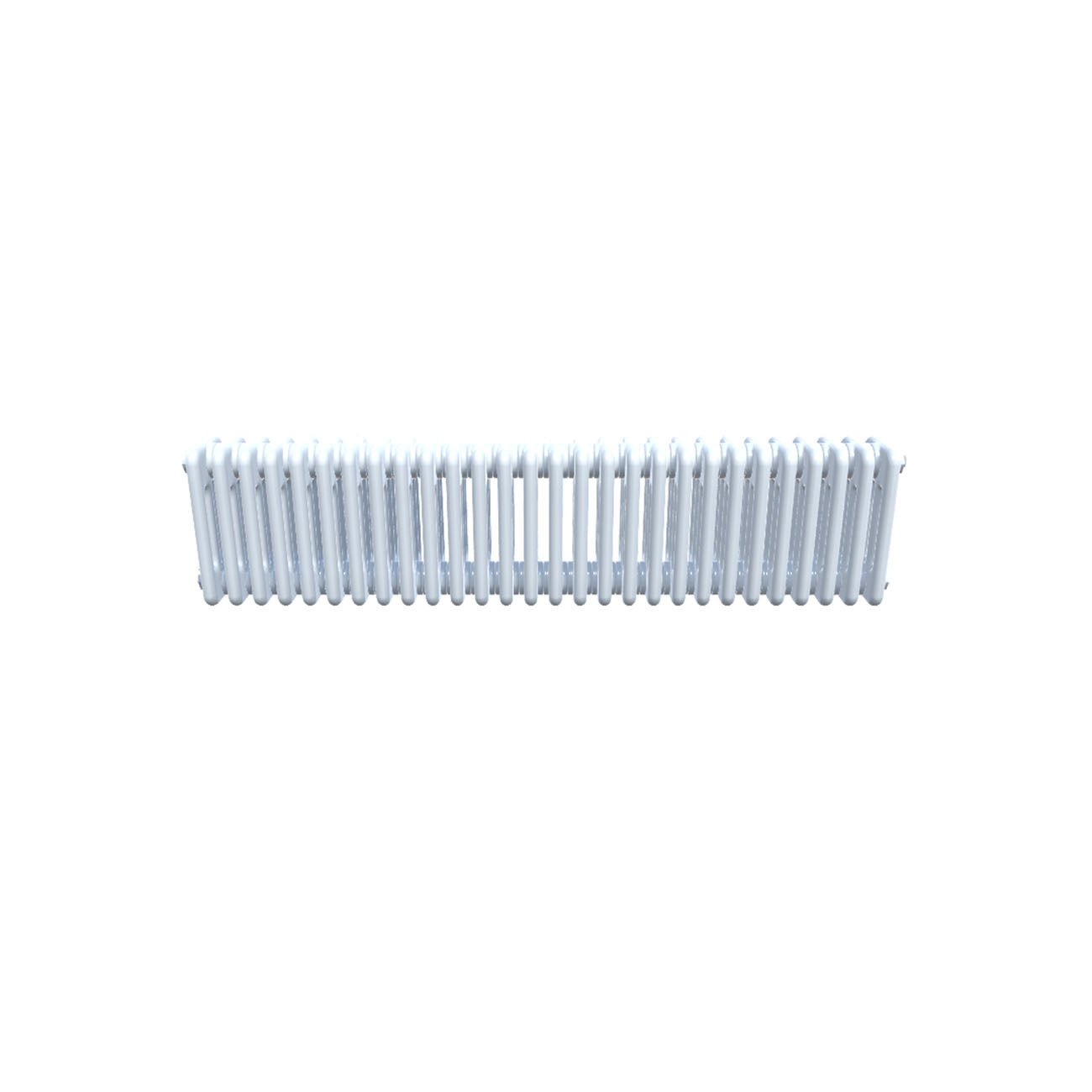 Bircham - White Column Radiator H300mm x W1286mm 4 Column - Feet Included