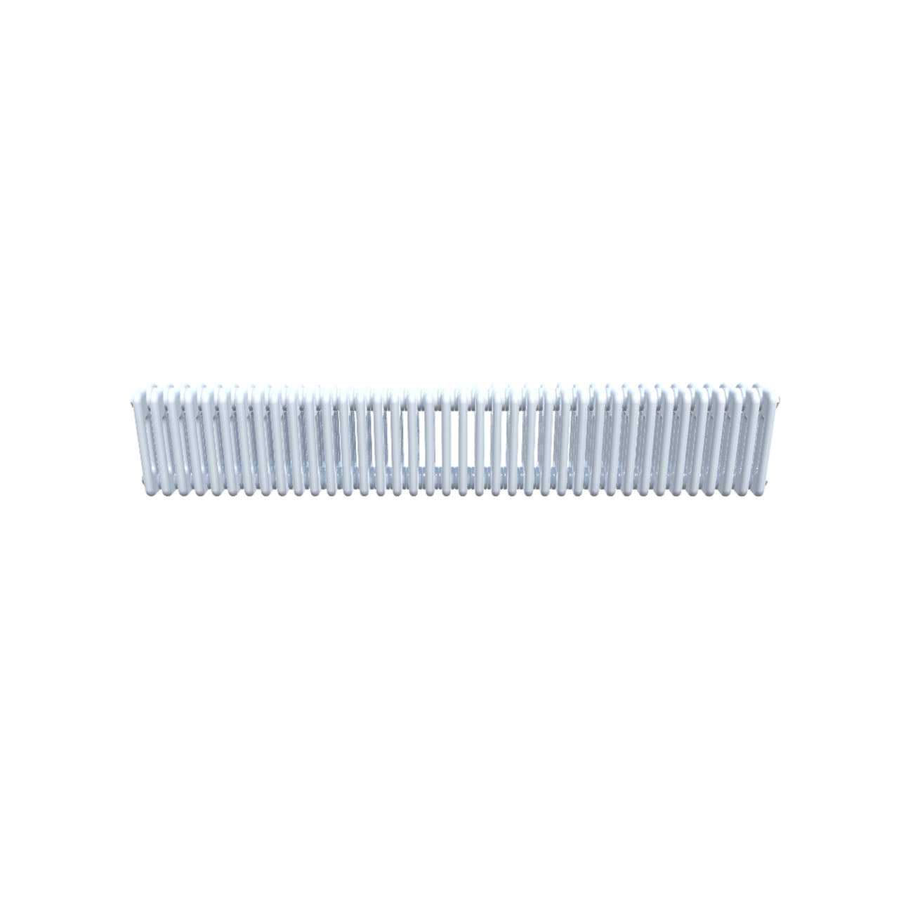 Bircham - White Column Radiator H300mm x W1736mm 4 Column - Feet Included