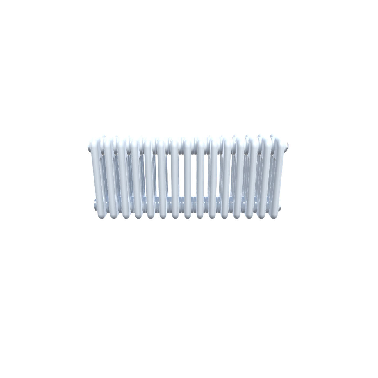 Bircham - White Column Radiator H300mm x W701mm 4 Column - Feet Included