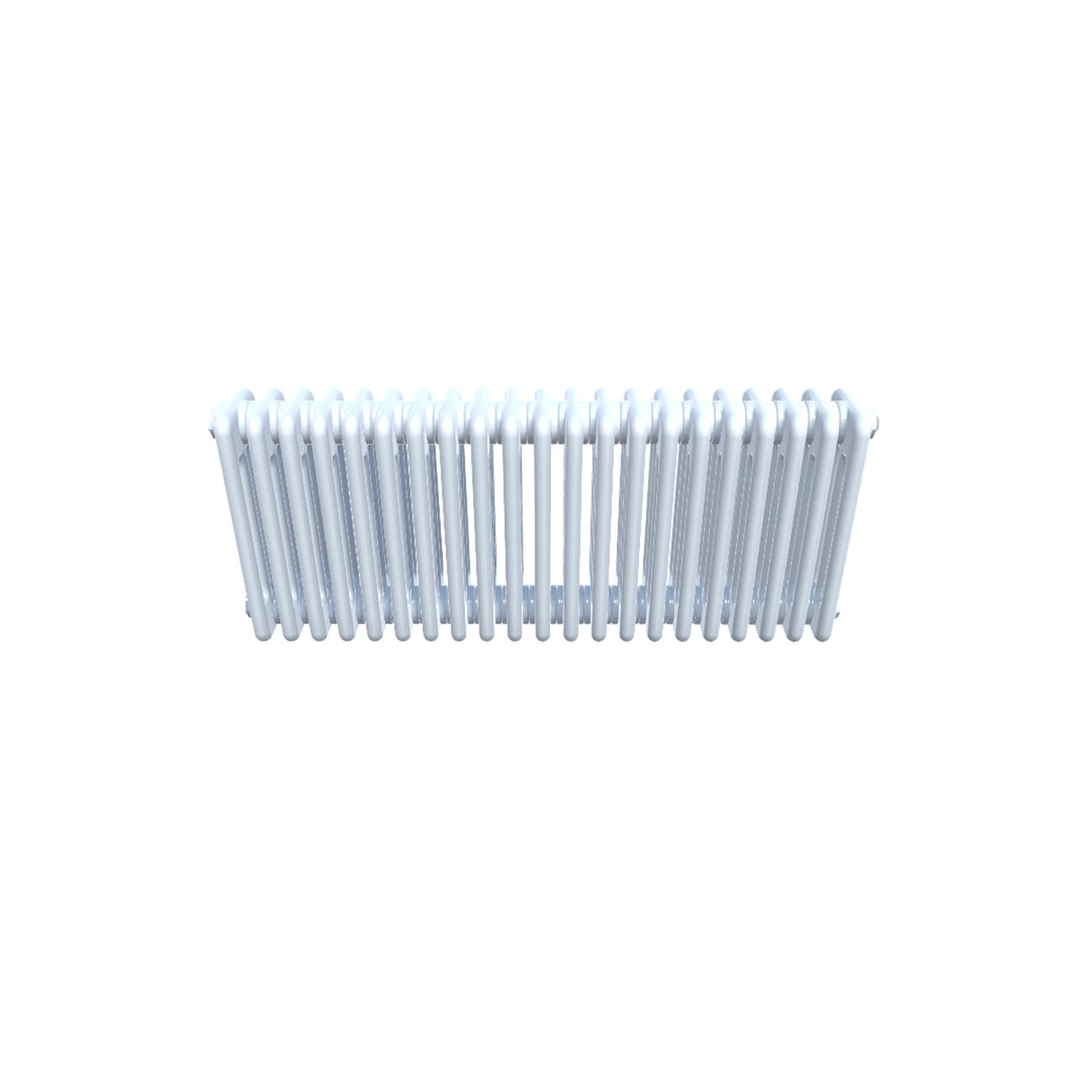 Bircham - White Column Radiator H400mm x W971mm 4 Column - Feet Included